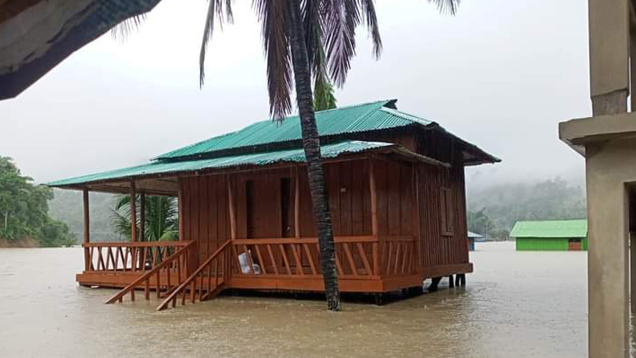 রাঙামাটিতে বন্যা পরিস্থিতি