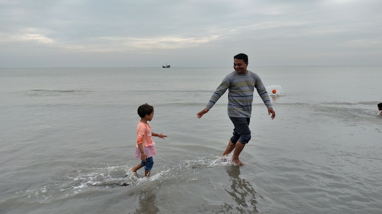 অপরূপ সৌন্দর্যের সাগরকন্যা কুয়াকাটা