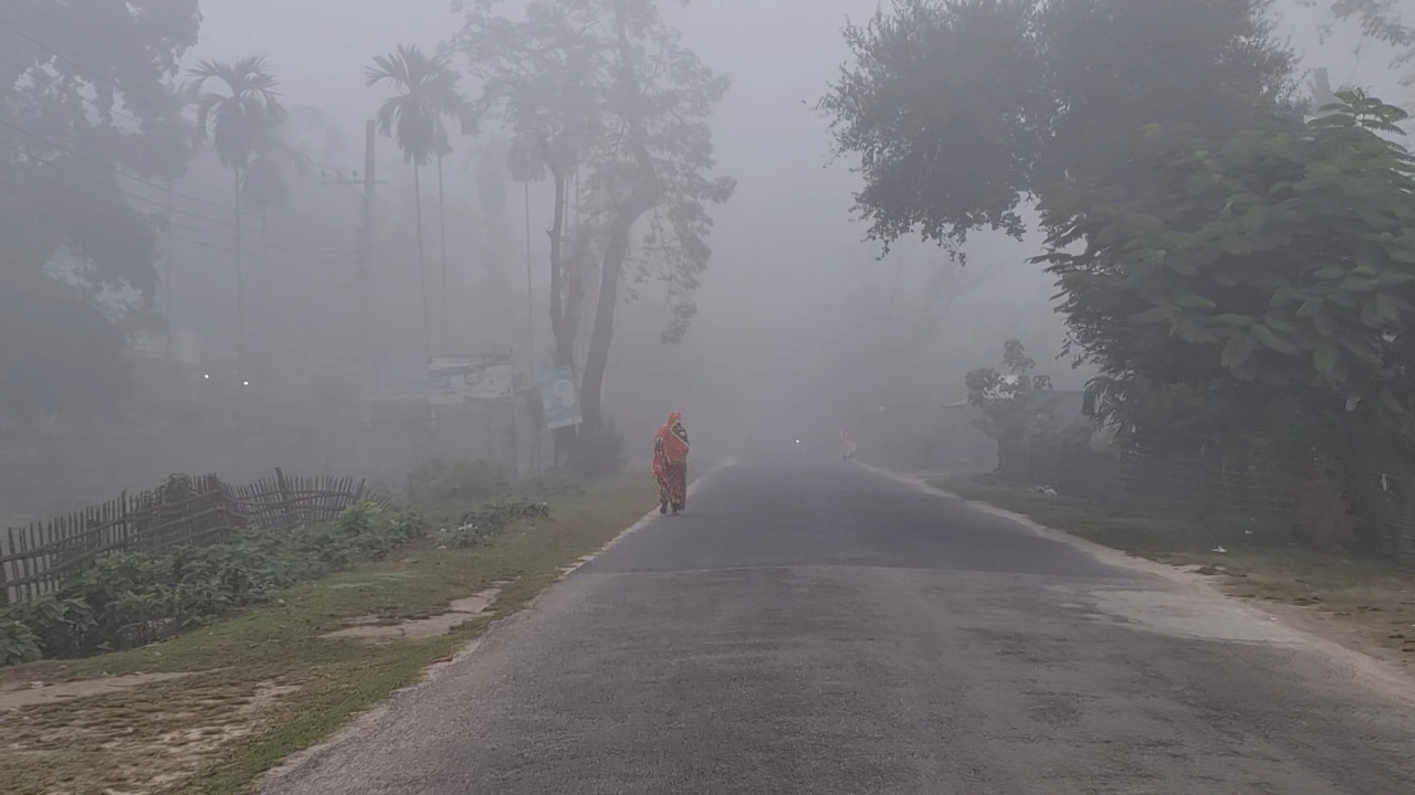 সর্বোত্তরের জেলা পঞ্চগড়ে বাড়ছে শীতের তীব্রতা। ছবি : কালবেলা
