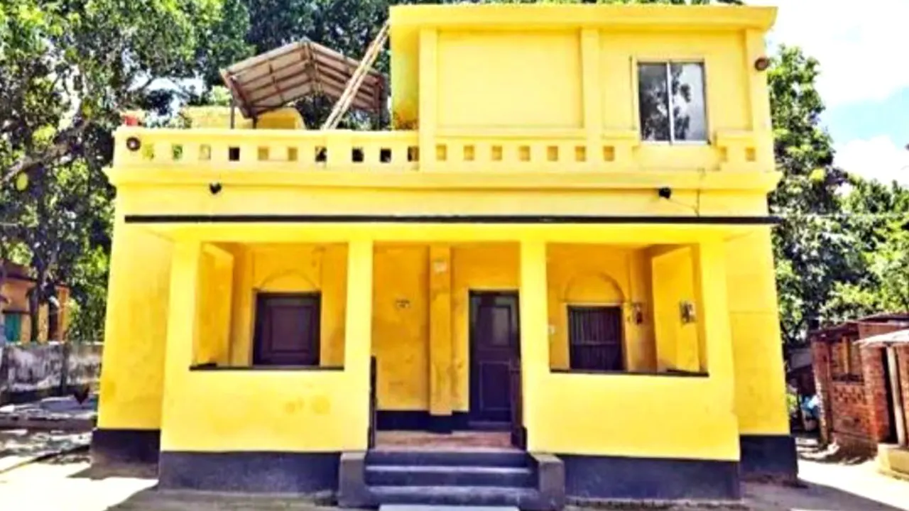 বগুড়ার গাবতলীতে ‘জিয়া বাড়ি’। ছবি : কালবেলা