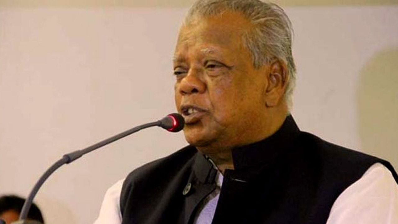 আমির হোসেন আমু। ফাইল ছবি