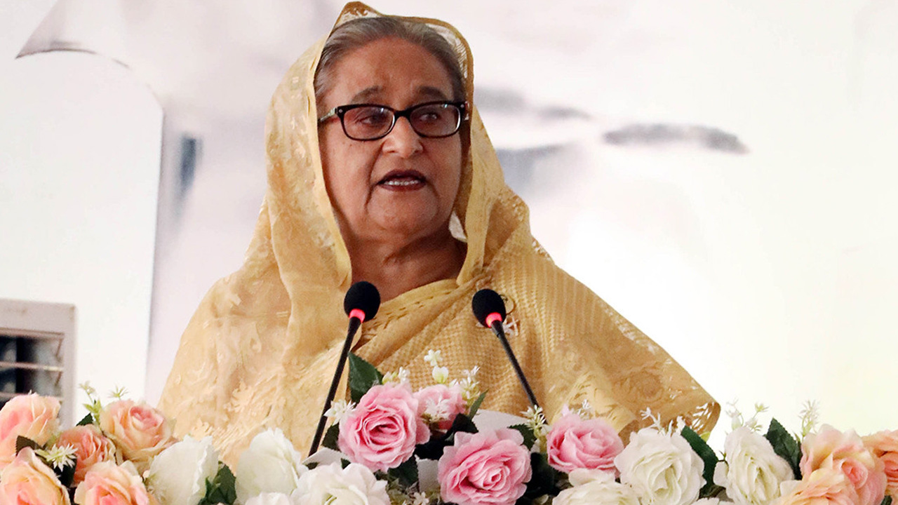 প্রধানমন্ত্রী শেখ হাসিনা। পুরোনো ছবি