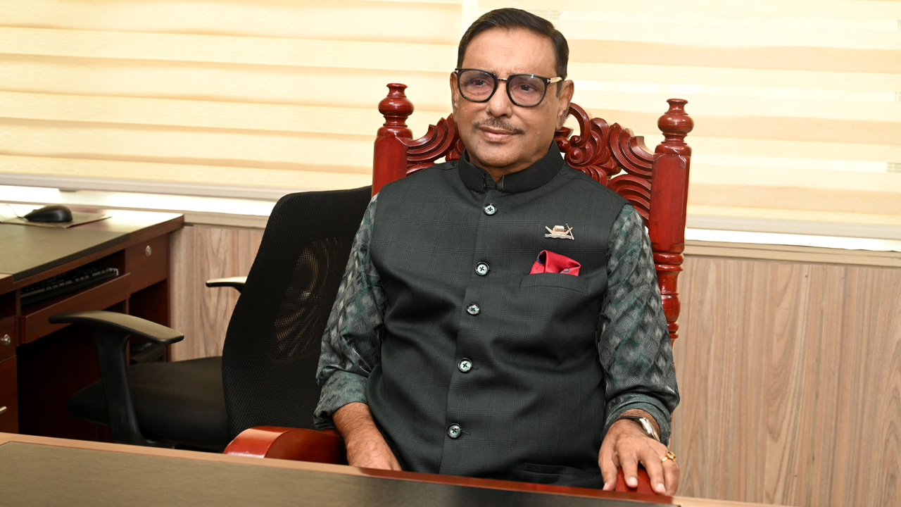 আওয়ামী লীগের সাধারণ সম্পাদক ওবায়দুল কাদের। পুরোনো ছবি