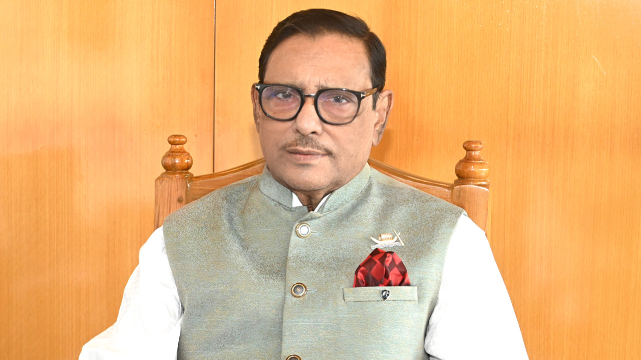 আওয়ামী লীগের সাধারণ সম্পাদক ওবায়দুল কাদের। ছবি : সংগৃহীত