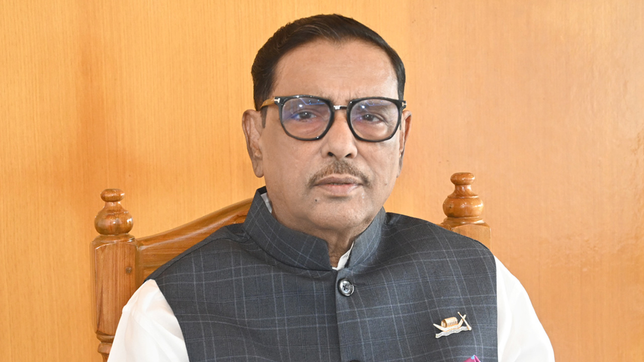 আওয়ামী লীগের সাধারণ সম্পাদক ওবায়দুল কাদের। ছবি : সংগৃহীত