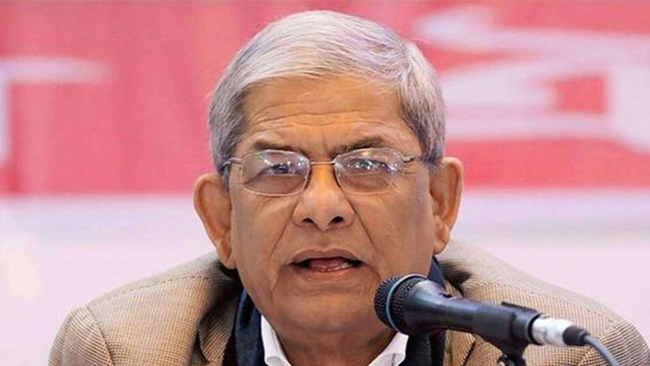 বিএনপি মহাসচিব মির্জা ফখরুল ইসলাম আলমগীর। পুরোনো ছবি