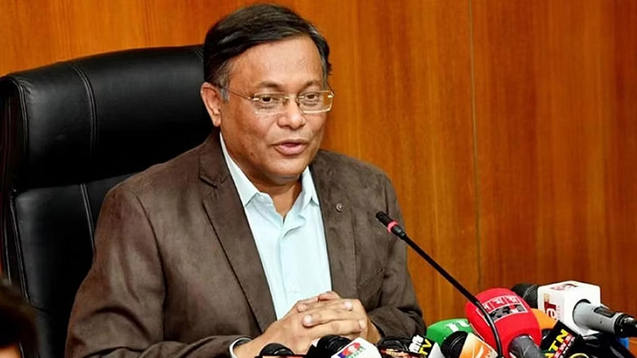 তথ্য ও সম্প্রচারমন্ত্রী ড. হাছান মাহমুদ। পুরোনো ছবি