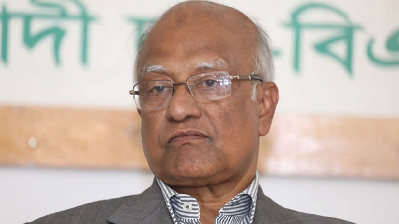 ড. খন্দকার মোশাররফ হোসেন ।  পুরোনো ছবি