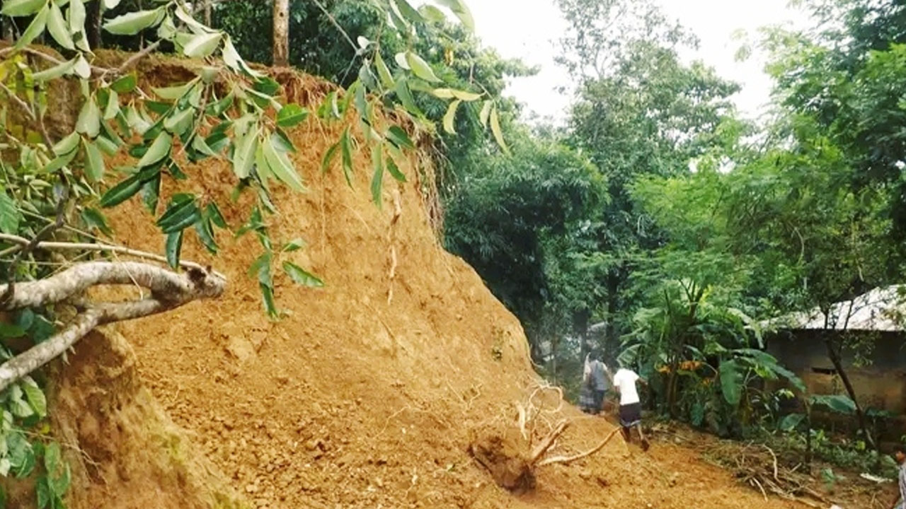 লামায় পাহার কাটা। ছবি : কালবেলা