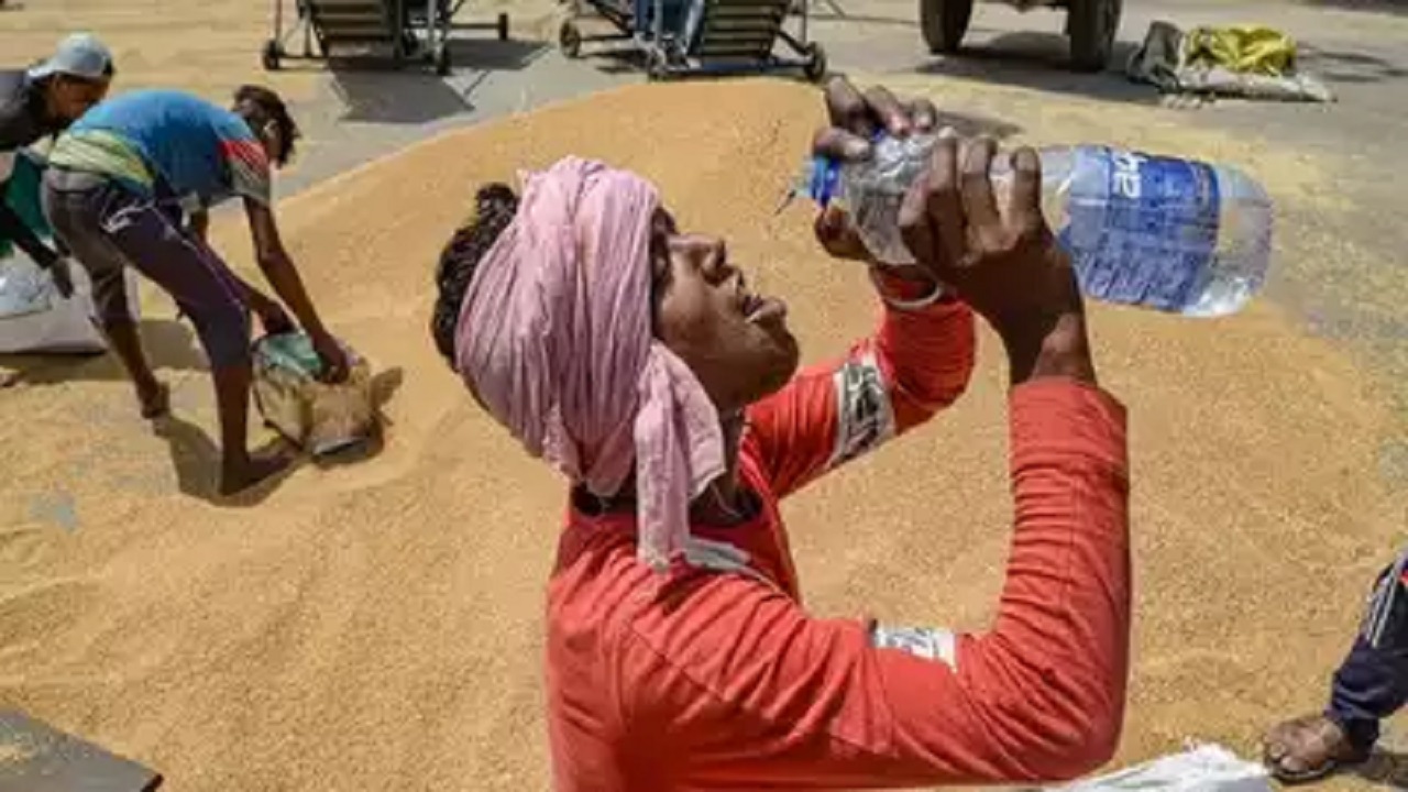 ভারতে তীব্র গরমে ৩৪ জনের মৃত্যু হয়েছে।