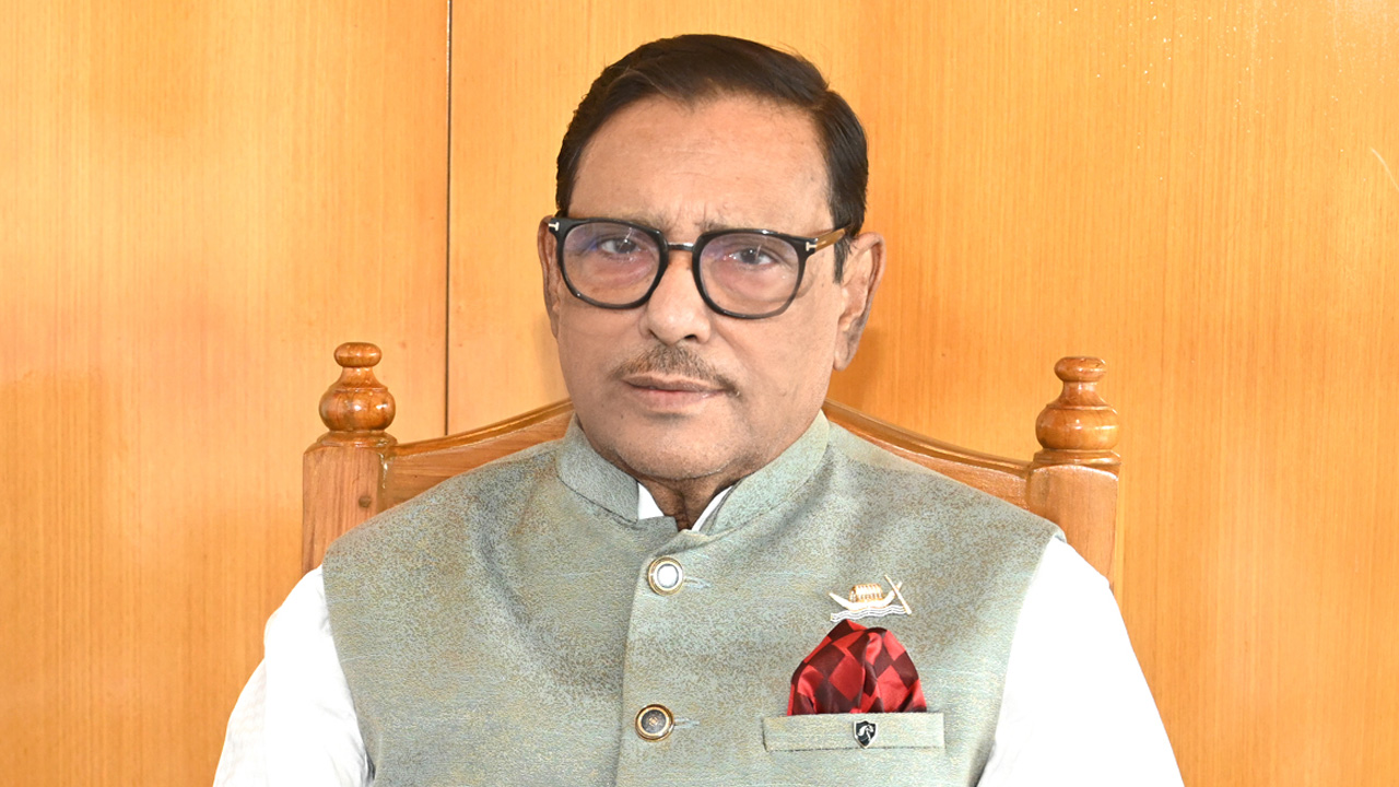 আওয়ামী লীগের সাধারণ সম্পাদক ওবায়দুল কাদের। ছবি : সংগৃহীত