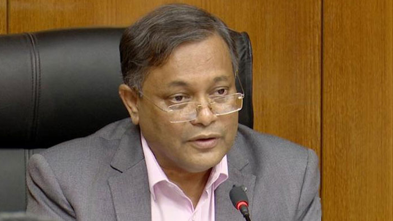 তথ্যমন্ত্রী ড. হাছান মাহমুদ। পুরোনো ছবি
