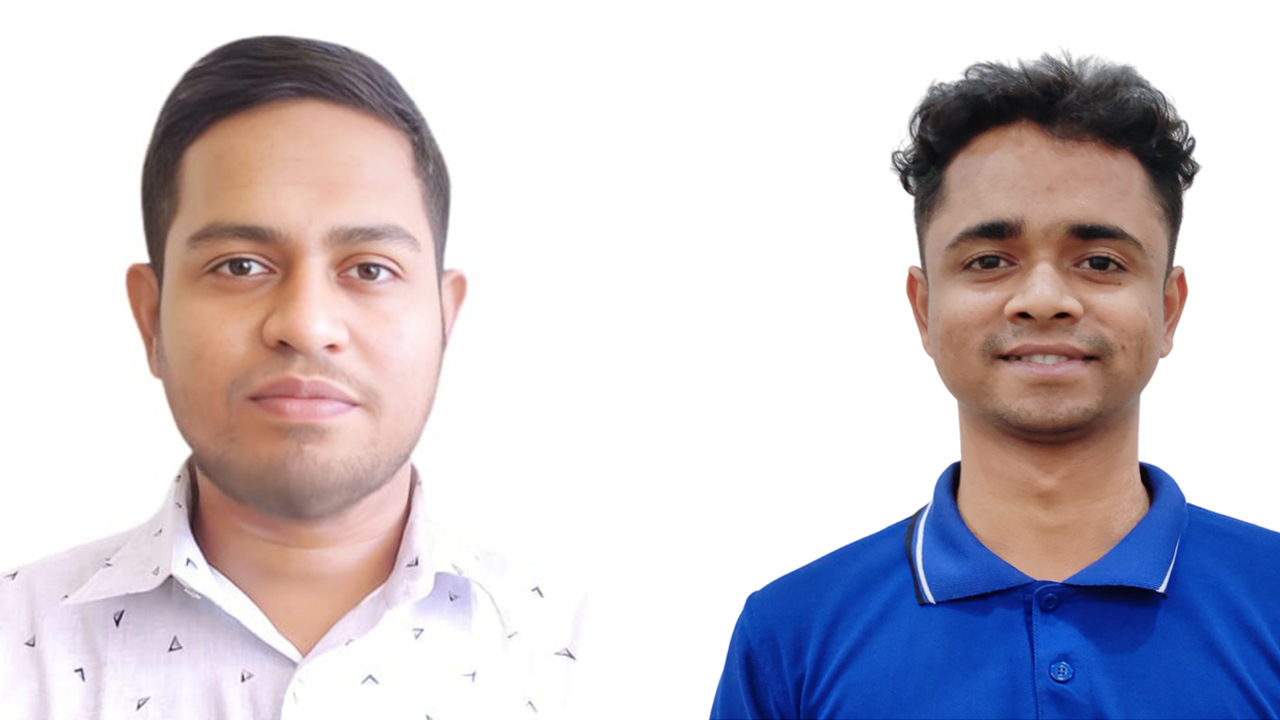 এটিএম মাহফুজ ও মোতালেব হোসেন। ছবি : সংগৃহীত