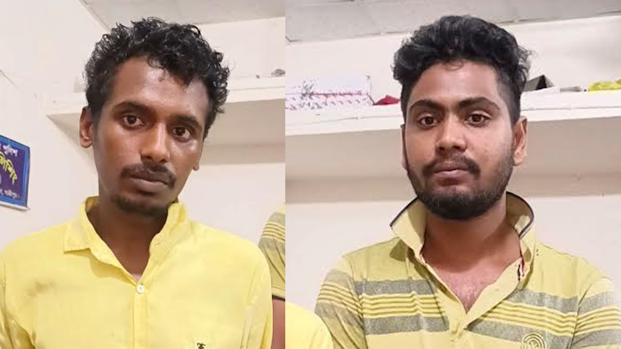 গ্রেপ্তারকৃত দেলোয়ার ও ইমন। ছবি : সংগৃহীত