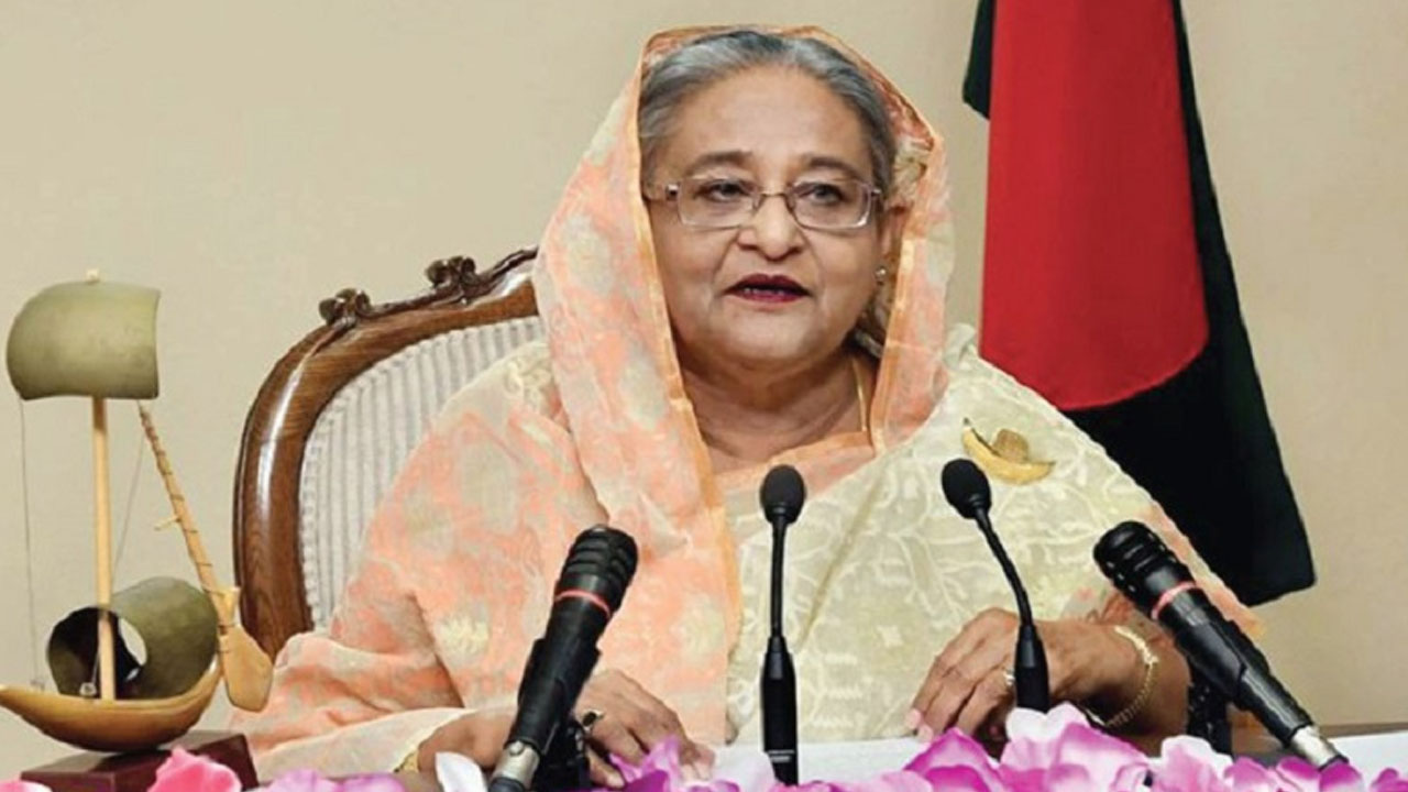 প্রধানমন্ত্রী শেখ হাসিনা। পুরোনো ছবি