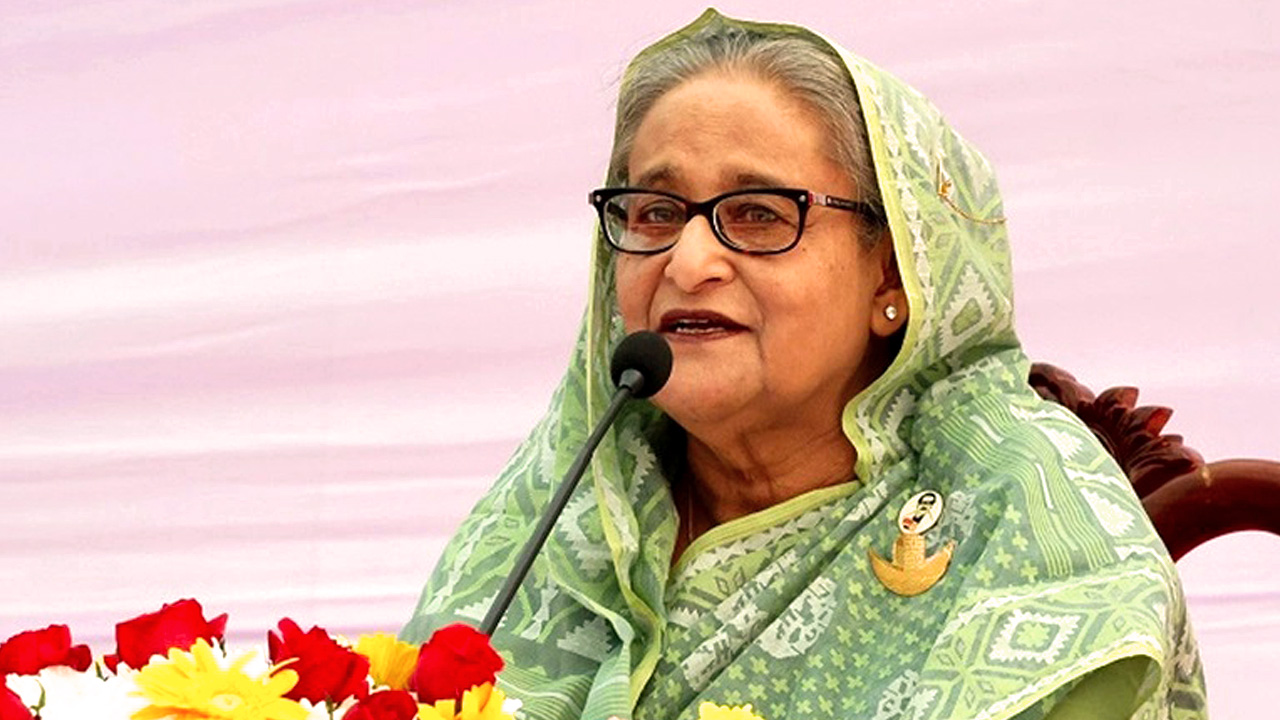 প্রধানমন্ত্রী শেখ হাসিনা। পুরোনো ছবি
