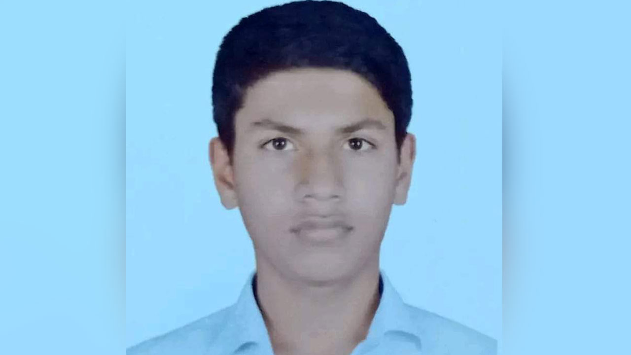 নিহত স্কুলছাত্র জয়ন্ত শাহা। ছবি : সংগৃহীত