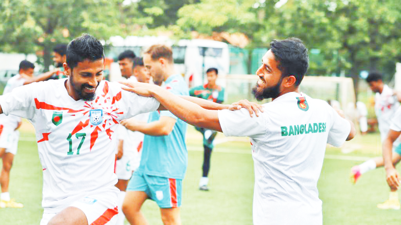 ভুটান ম্যাচে ইতিবাচক খেলার পরিকল্পনা বাংলাদেশের। ছবি : সংগৃহীত