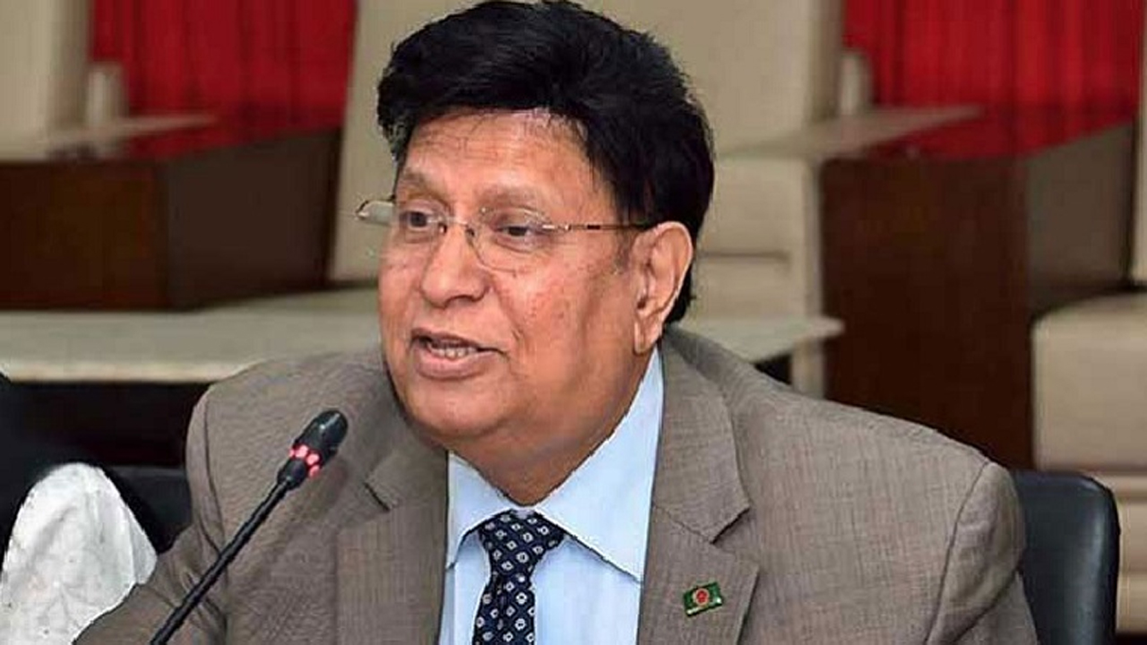 পররাষ্ট্রমন্ত্রী ড. একে আব্দুল মোমেন। ছবি: সংগৃহীত