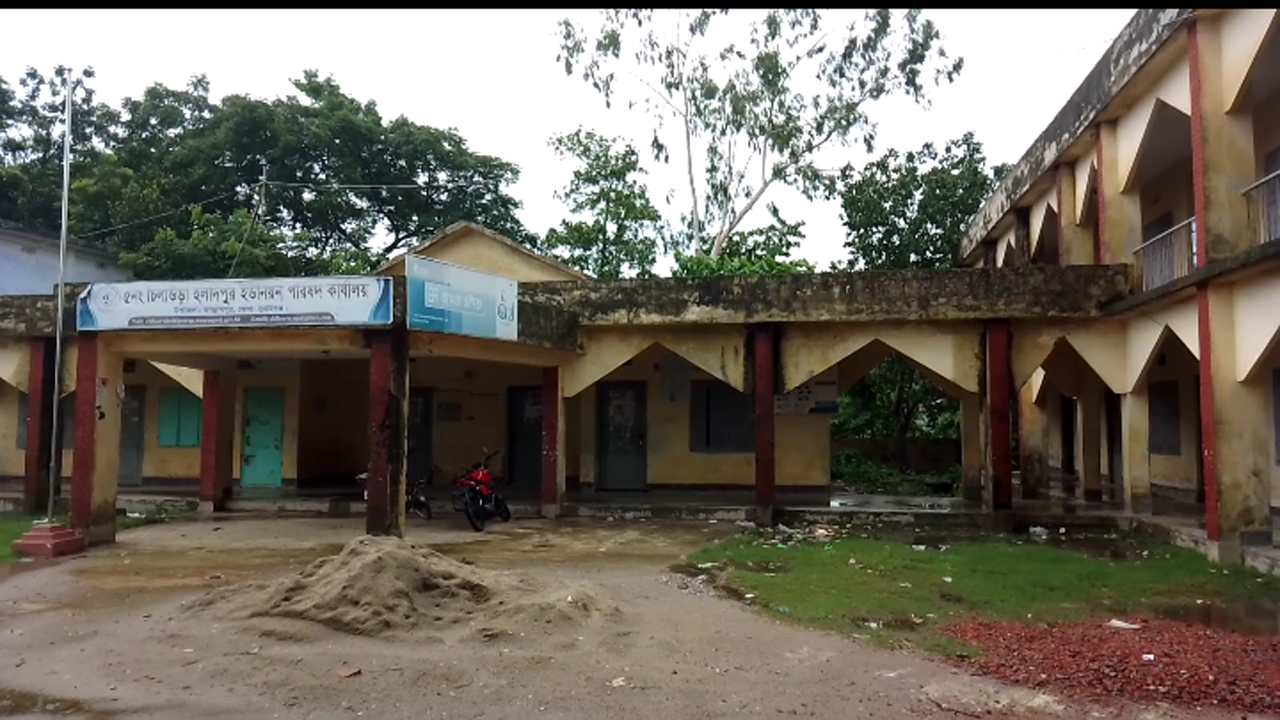 সুনামগঞ্জের কৃষি আবহাওয়া পূর্বাভাস বোর্ড। ছবি: কালবেলা