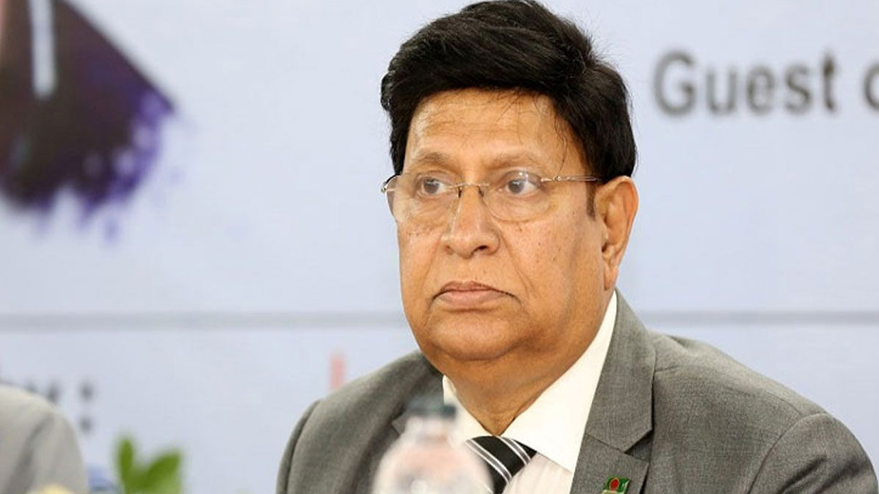 পররাষ্ট্রমন্ত্রী ড. একে আবদুল মোমেন। ছবি: সংগৃহীত