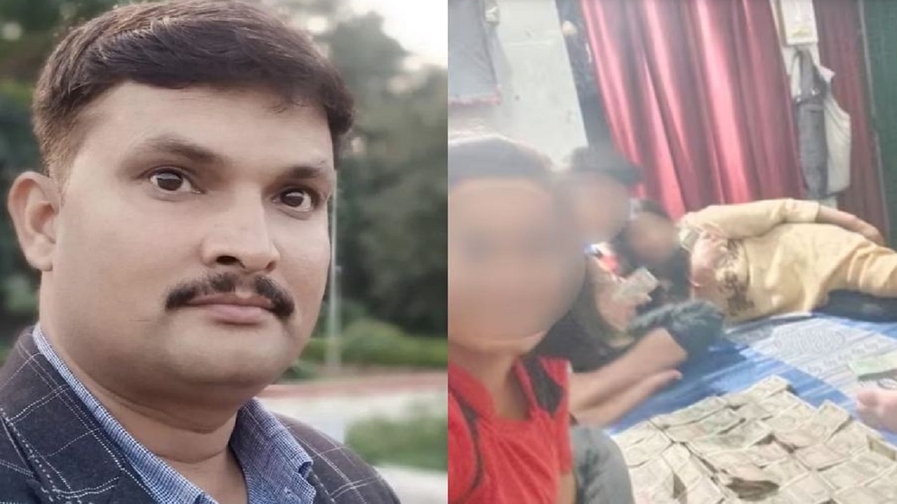  ভারতে বিছানায় টাকা রেখে স্ত্রী-সন্তানের সঙ্গে সেলফি তুলে বিপাকে পড়েছেন পুলিশ কর্মকর্তা। ছবি : সংগৃহীত
