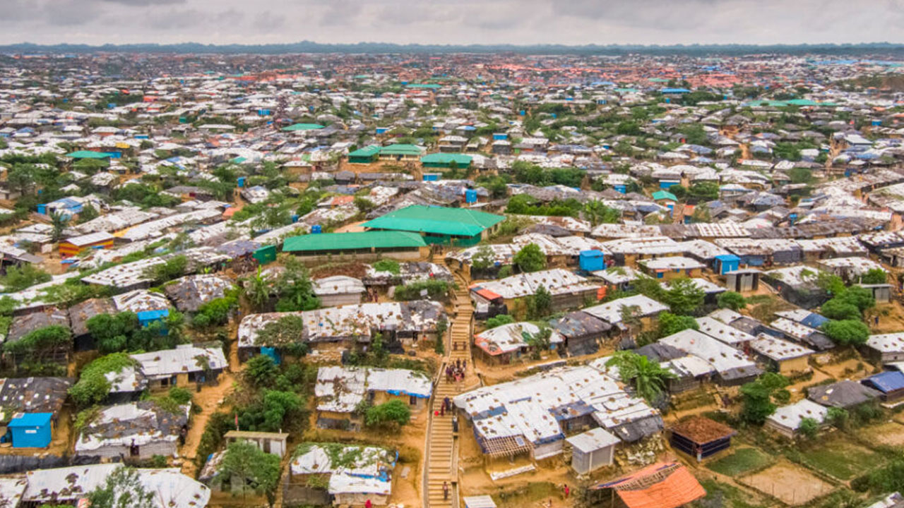 রোহিঙ্গা ক্যাম্প। পুরনো ছবি