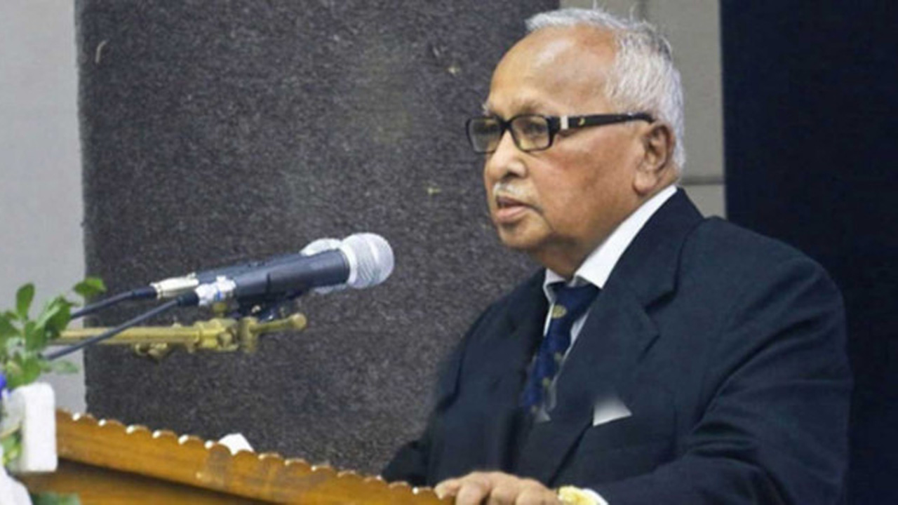 সাবেক স্পিকার ব্যারিস্টার জমির উদ্দিন সরকার। ছবি : সংগৃহীত
