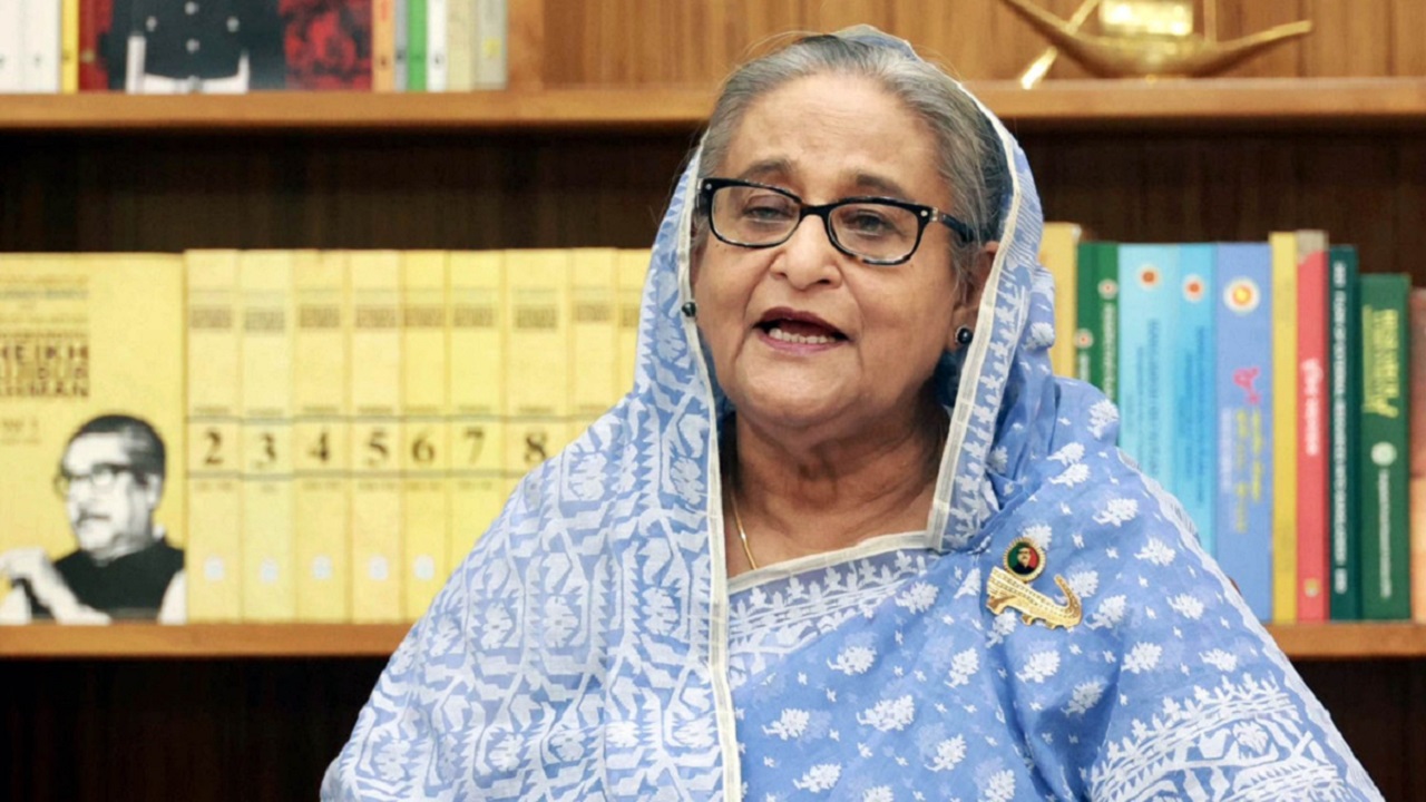 প্রধানমন্ত্রী শেখ হাসিনা। পুরনো ছবি