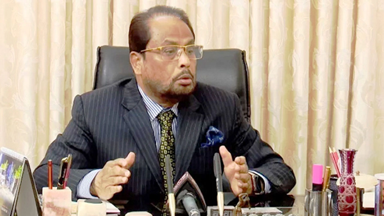 জাতীয় পার্টি চেয়ারম্যান ও বিরোধীদলীয় উপনেতা গোলাম মোহাম্মদ কাদের। পুরোনো ছবি