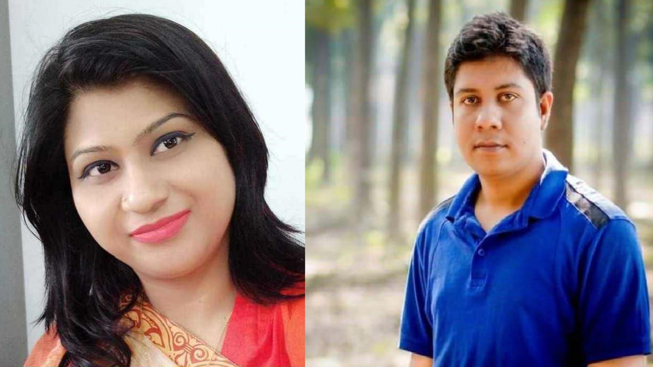 সামিয়া চাঁদ, মো. শাহীন রেজা। ছবি: সংগৃহীত