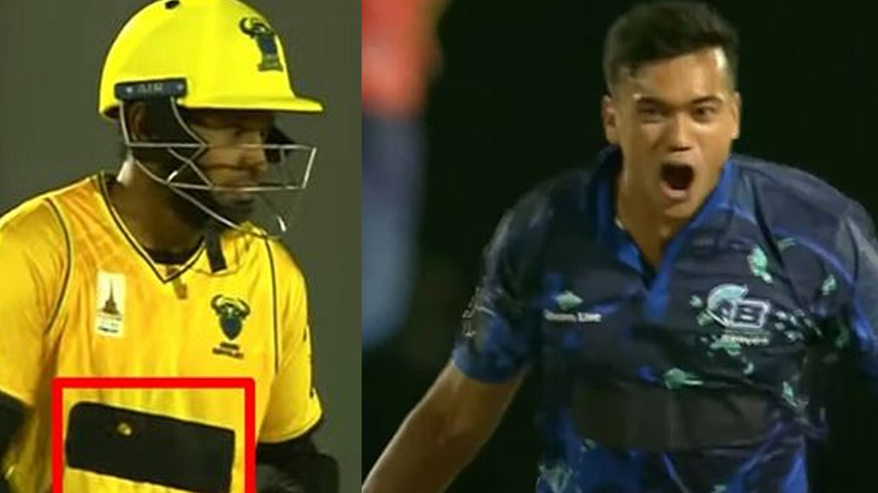 জার্সিতে জুয়ার বিজ্ঞাপন ঢেকে প্রশংসিত মুশফিক-তাসকিন। ছবি : সংগৃহীত
