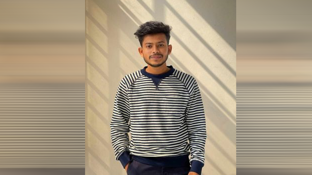 ঢাবি শিক্ষার্থী  মুশফিকুর রহিম। ছবি : কালবেলা