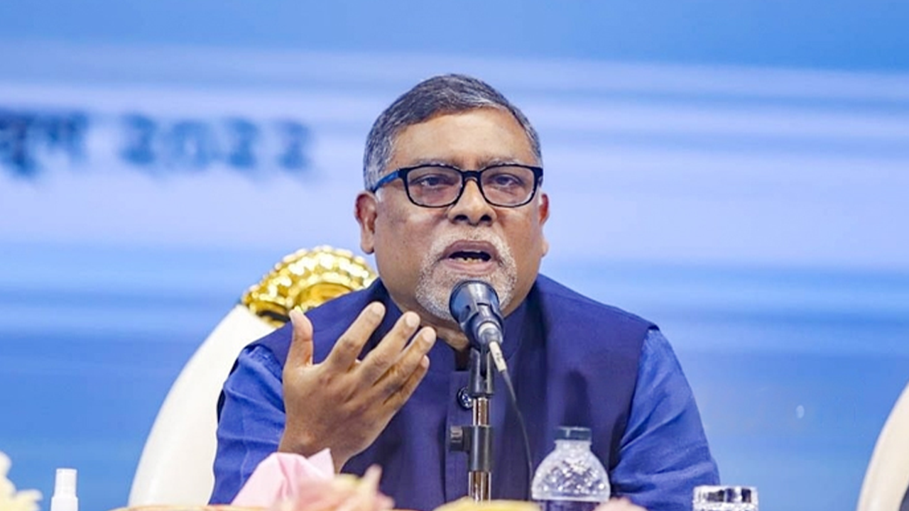 স্বাস্থ্যমন্ত্রী জাহিদ মালেক। পুরোনো ছবি