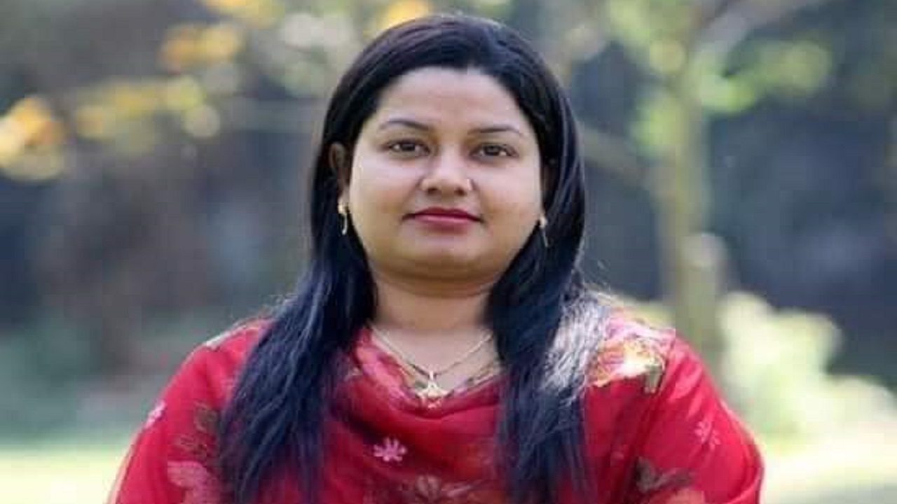 জামালপুর জেলা যুব মহিলা লীগের সভাপতি ফারহানা সোমা। ছবি : সংগৃহীত