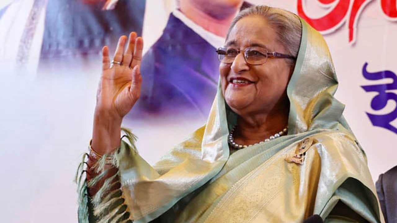 প্রধানমন্ত্রী শেখ হাসিনা। ছবি : সংগৃহীত