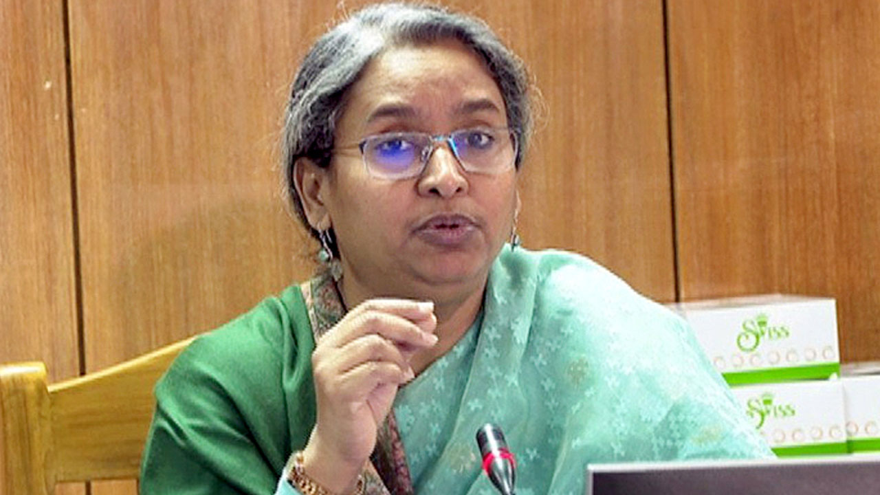 শিক্ষামন্ত্রী ডা. দীপু মনি। পুরোনো ছবি
