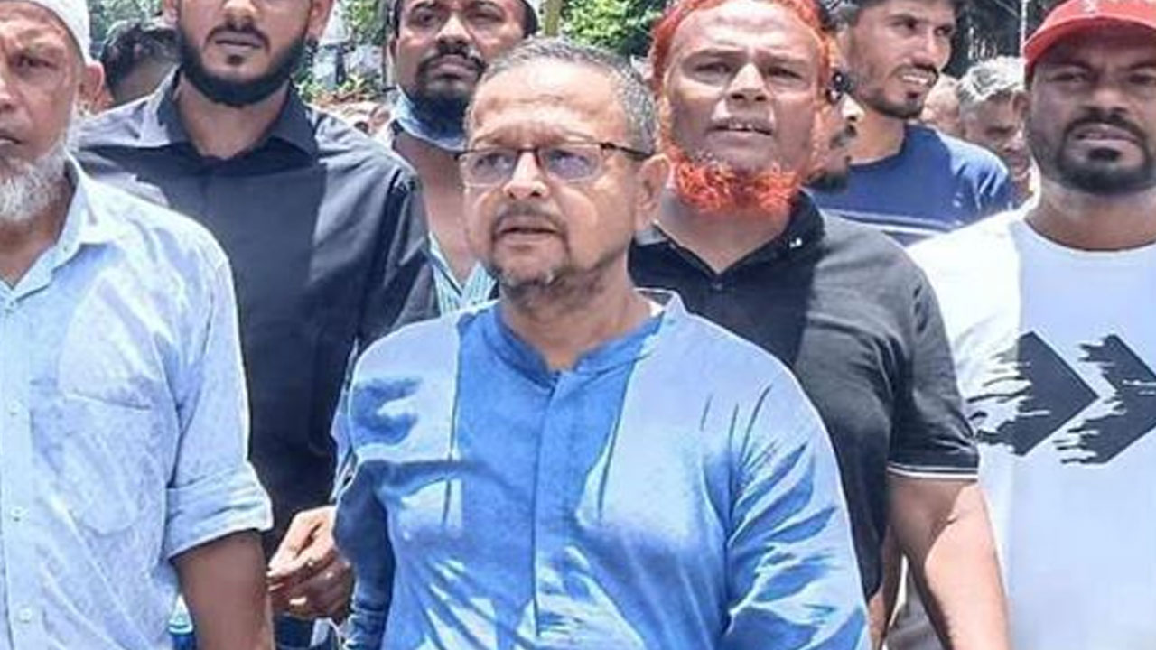 নারায়ণগঞ্জ মহানগর বিএনপির আহ্বায়ক কমিটির সদস্য মাহমুদ হোসেন। ছবি : সংগৃহীত