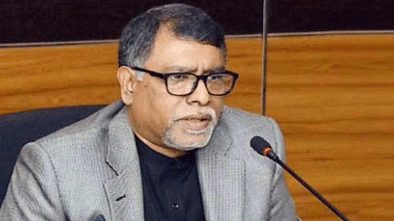 স্বাস্থ্য ও পরিবার কল্যাণমন্ত্রী জাহিদ মালেক। পুরোনো ছবি