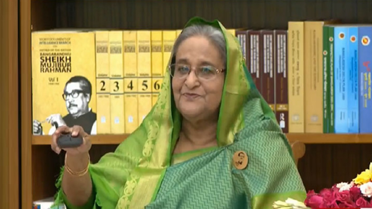 প্রধানমন্ত্রী শেখ হাসিনা। ছবি : সংগৃহীত