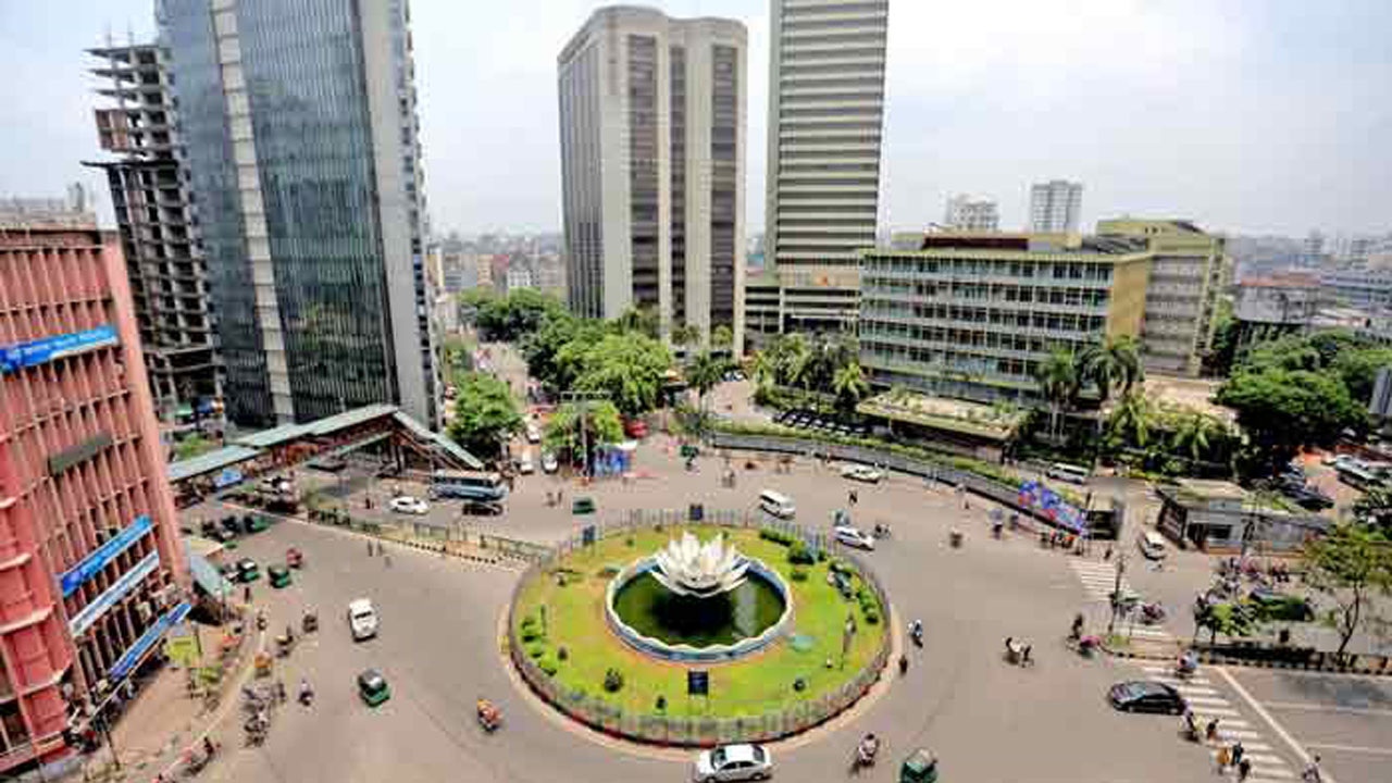 ঢাকার মতিঝিল এলাকা। ছবি : সংগৃহীত