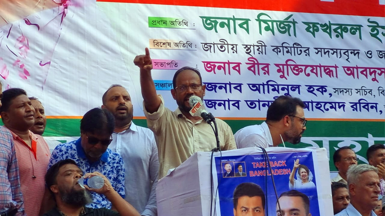 জাতীয়তাবাদী যুবদলের সভাপতি সুলতান সালাউদ্দিন টুকু। ছবি : কালবেলা