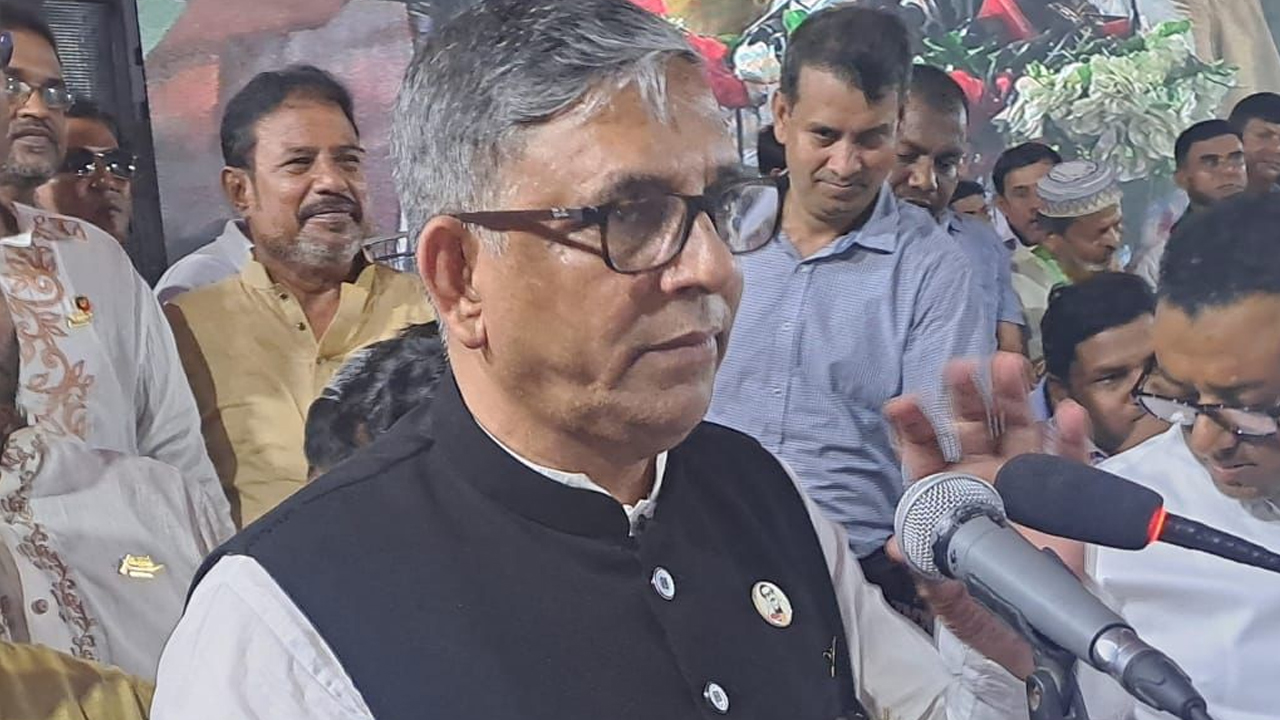 ছবি : আওয়ামী লীগের যুগ্ম সাধারণ সম্পাদক আ ফ ম বাহাউদ্দিন নাছিম
