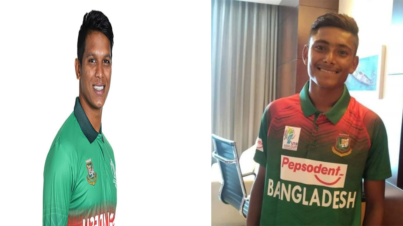 মোহাম্মদ সাইফুদ্দিন ও অভিষেক দাস অরণ্য। ছবি : সংগৃহীত