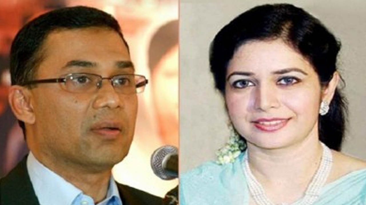তারেক রহমান ও জুবাইদা রহমান। পুরোনো ছবি