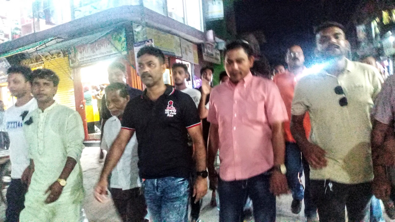 যশোরে স্বেচ্ছাসেবক লীগের আনন্দ মিছিল। ছবি: কালবেলা