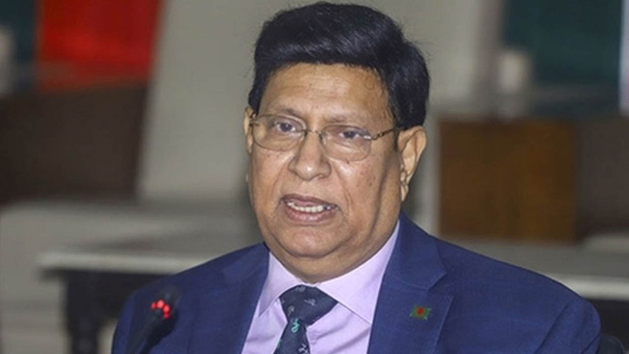 পররাষ্ট্রমন্ত্রী ড. এ কে আব্দুল মোমেন। পুরোনো ছবি