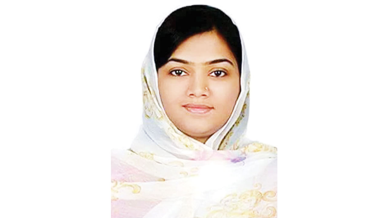জাতীয় সংসদের সংরক্ষিত আসনের (চট্টগ্রাম) এমপি খাদিজাতুল আনোয়ার সনি। ছবি: সংগৃহীত