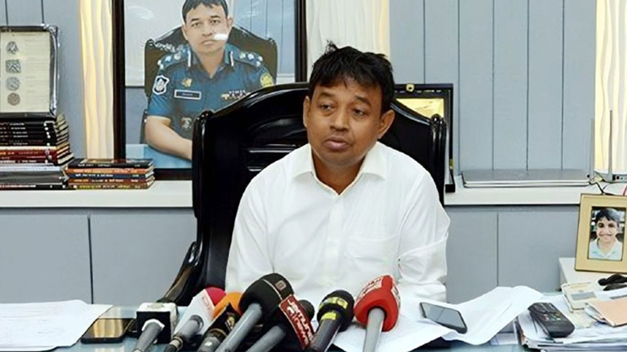 ডিএমপির গোয়েন্দা শাখার প্রধান মোহাম্মদ হারুন অর রশীদ। ছবি : সংগৃহীত