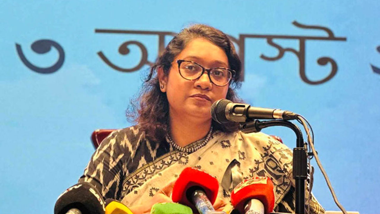 পররাষ্ট্র মন্ত্রণালয়ের মুখপাত্র ও জনকূটনীতি বিভাগের মহাপরিচালক সেহেলী সাবরীন। ছবি : কালবেলা